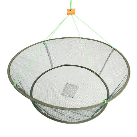 ZANLURE Foldable Fishing Net Prawn Bait Minnow Crab Shrimp Drop Harbour Pond Mesh