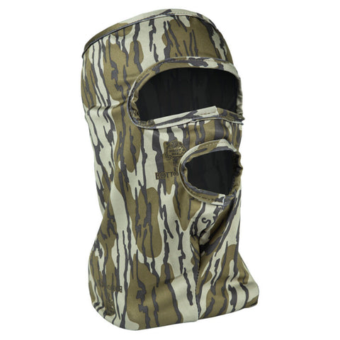 Primos Stretch-Fit Three Quarter FaceMask MO Bottomland Camo