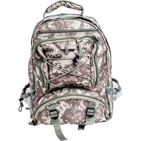 Digital Camo Water-Resistant Backpack